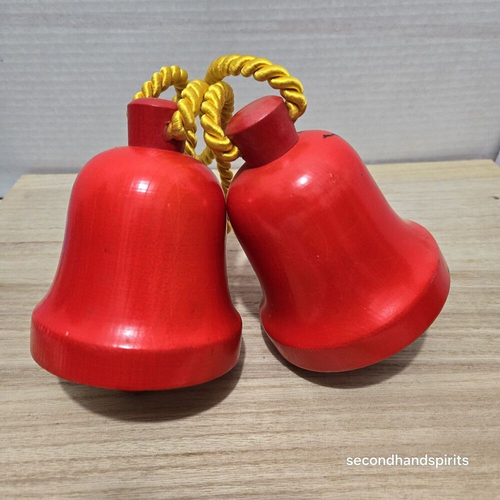Steinbach Germany Music Pull String Bells NONWORKING